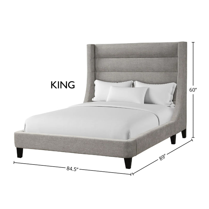 Parker Living Sleep Jacob - Luxe Light Grey King Bed