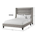 Parker Living Sleep Jacob - Luxe Light Grey King Bed