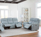 Parker Living Cascade - Seamist Grey Power Reclining Sofa and Loveseat