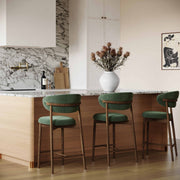 zinea-forest-green-performance-textured-velvet-counter-stool-2
