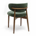 zinea-forest-green-performance-textured-velvet-dining-chair-4