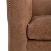 Hudson Leather Swivel Chair - Furniture City (CA)l