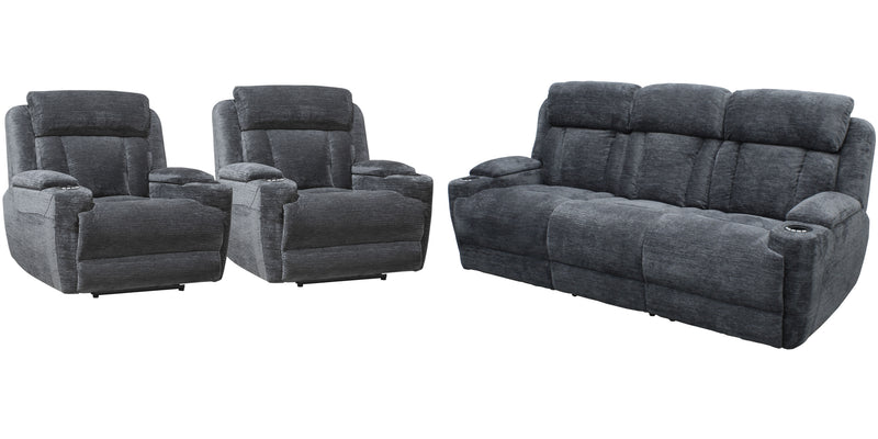 parker-living-dalton-lucky-charcoal-power-reclining-sofa-and-two-recliners-1