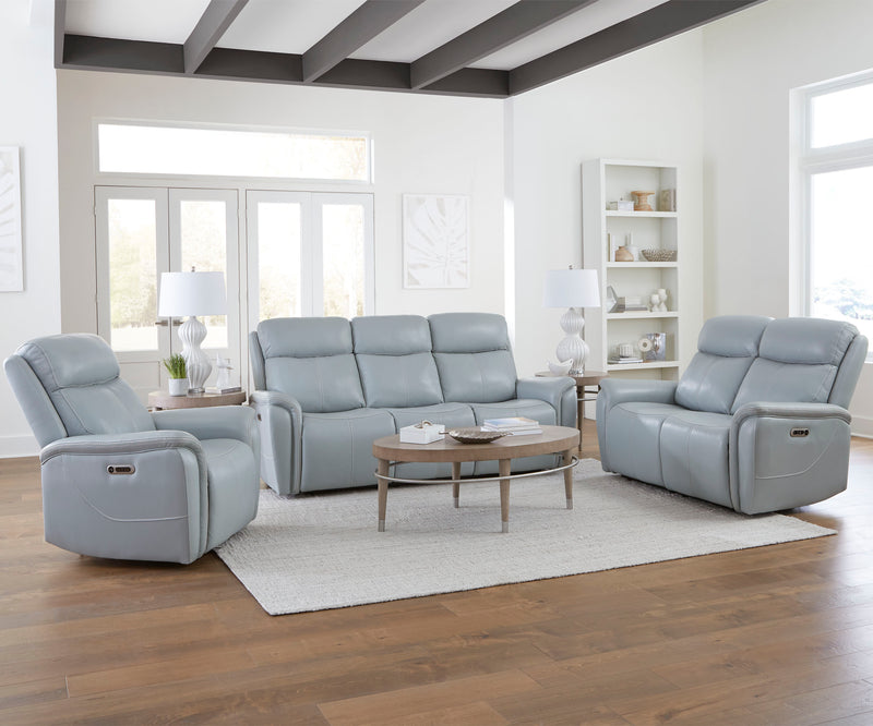 Parker Living Cascade - Seamist Grey Power Recliner Two Pack
