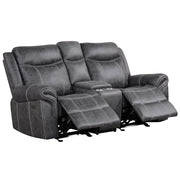 zubaida-dark-gray-polished-microfiber-power-motion-glider-loveseat-w-usb-port-2