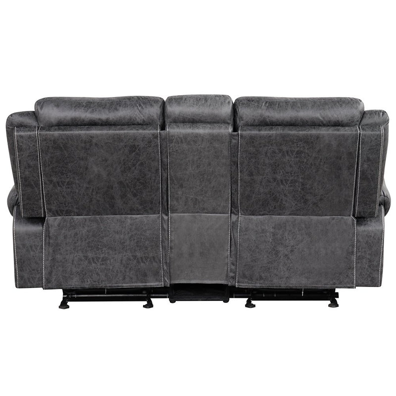 zubaida-dark-gray-polished-microfiber-power-motion-glider-loveseat-w-usb-port-5