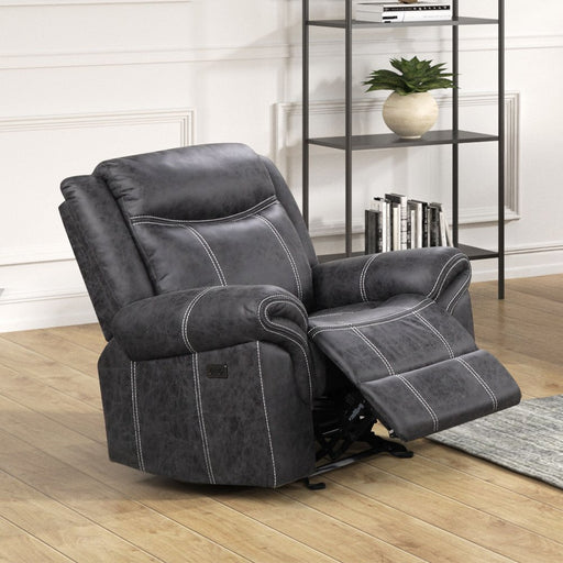 zubaida-dark-gray-polished-microfiber-power-motion-glider-recliner-1