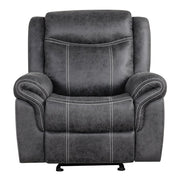 zubaida-dark-gray-polished-microfiber-power-motion-glider-recliner-3