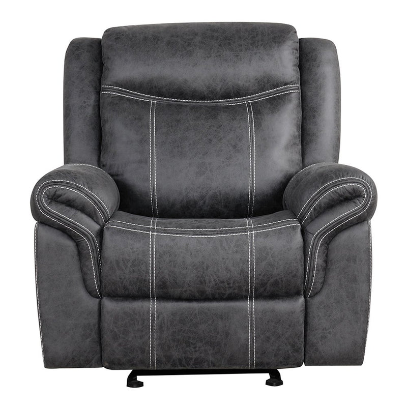 zubaida-dark-gray-polished-microfiber-power-motion-glider-recliner-3
