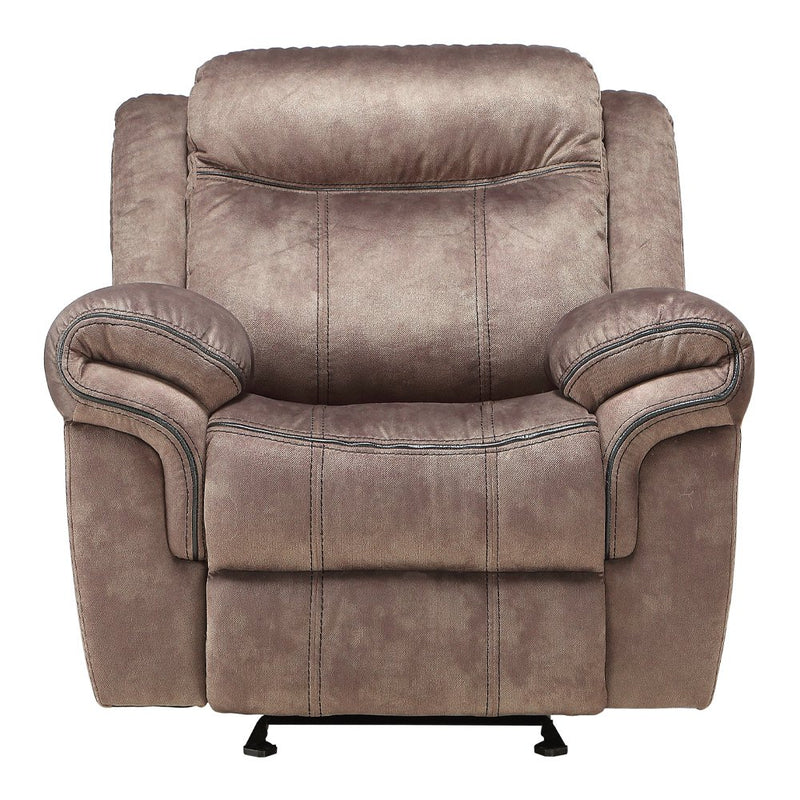 zubaida-two-tone-chocolate-velvet-motion-glider-recliner-3