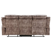 zubaida-two-tone-chocolate-velvet-motion-sofa-console-w-usb-port-5