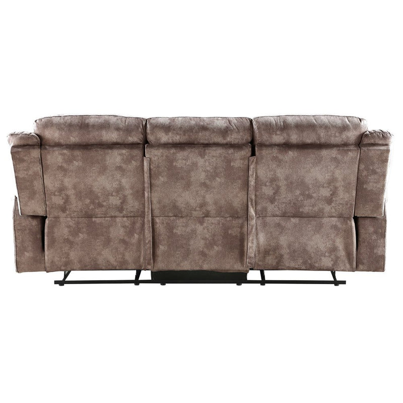 zubaida-two-tone-chocolate-velvet-motion-sofa-console-w-usb-port-5