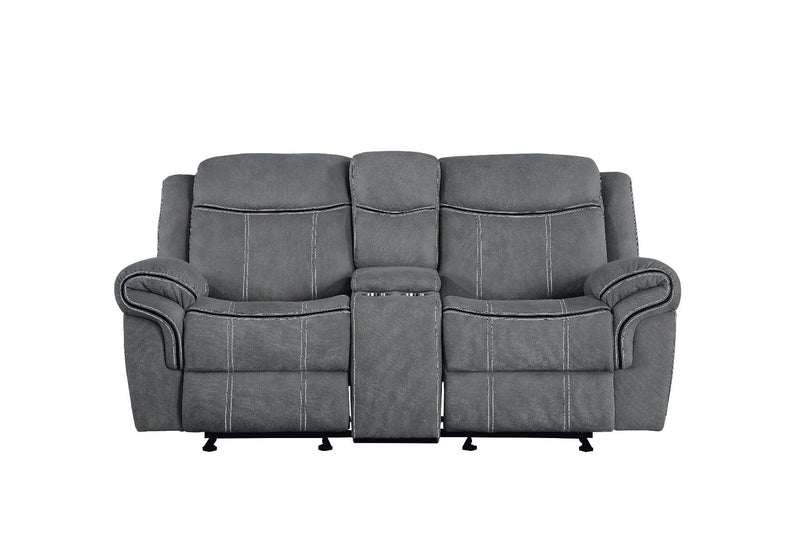zubaida-two-tone-gray-velvet-motion-loveseat-console-w-usb-port-4