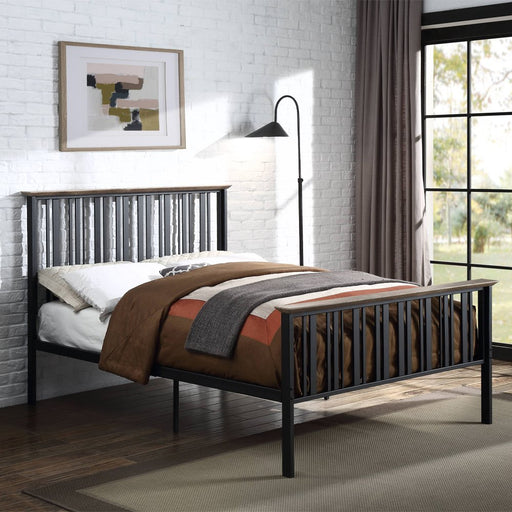 zudora-antique-oak-black-full-bed-1