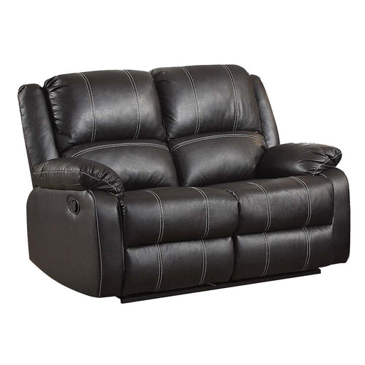 zuriel-black-leatherette-motion-loveseat-2