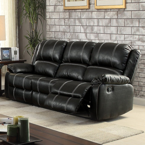 zuriel-black-leatherette-motion-sofa-1