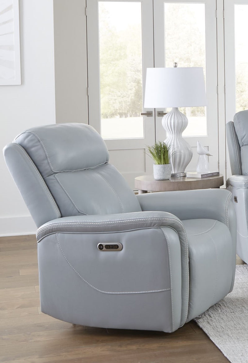 Parker Living Cascade - Seamist Grey Power Recliner