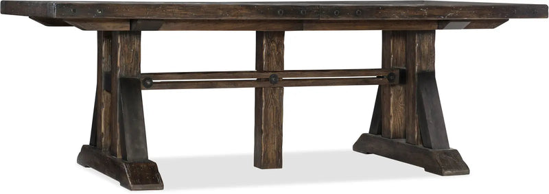 Hooker Furniture Roslyn County Dining Table in Dark Walnut Furniture City
