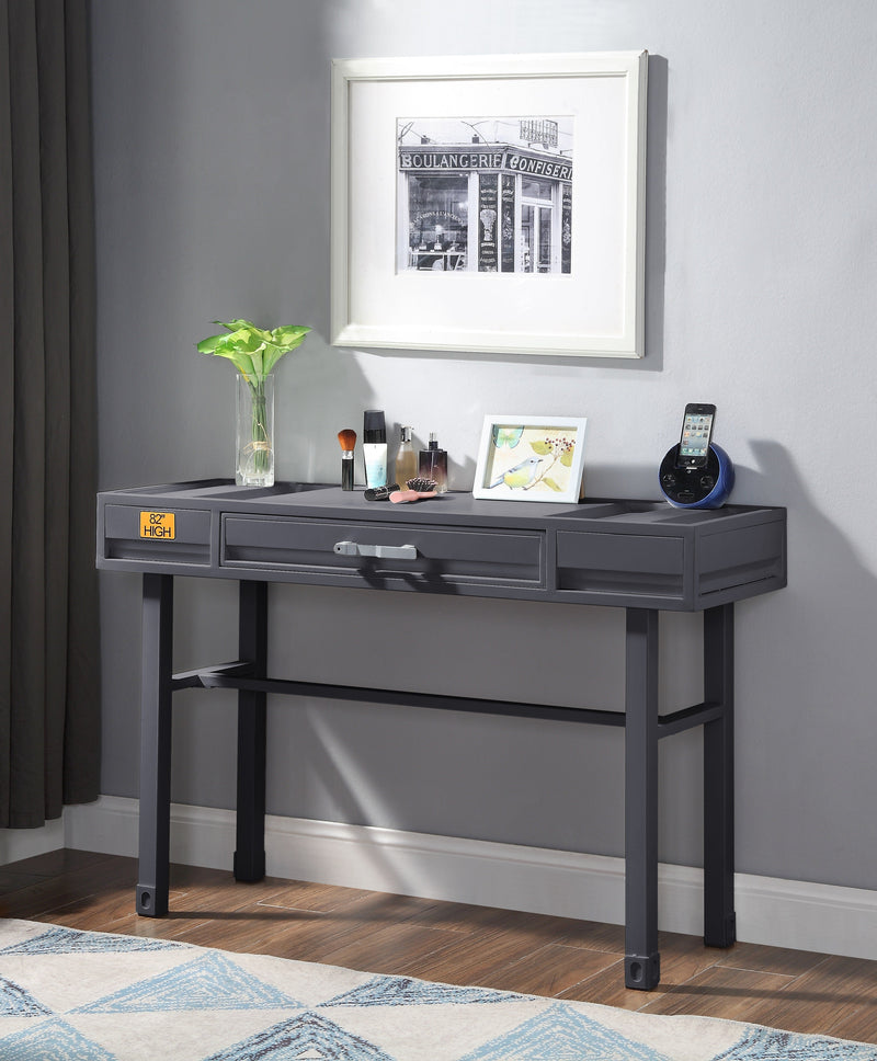 Cargo Gunmetal Vanity Desk Vanity Furniture City Furniture City (CA)l