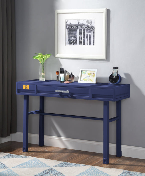 Cargo Blue Vanity Desk Vanity Furniture City Furniture City (CA)l