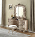 Gorsedd Antique White Vanity Desk & Mirror Vanity Furniture City Furniture City (CA)l