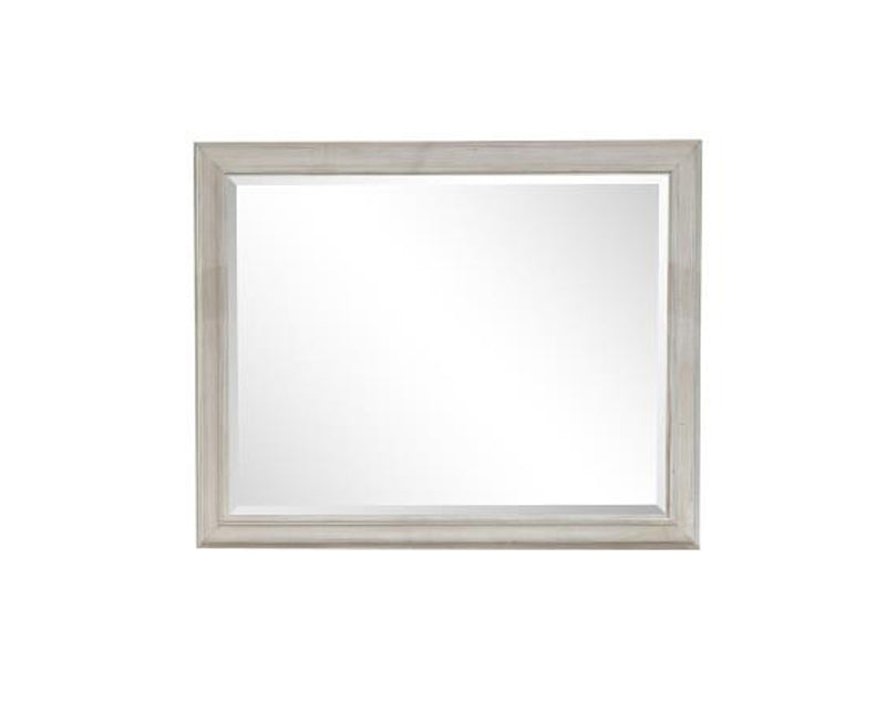 Magnussen Furniture Bronwyn Landscape Mirror in Alabaster Mirror Furniture City Furniture City (CA)l
