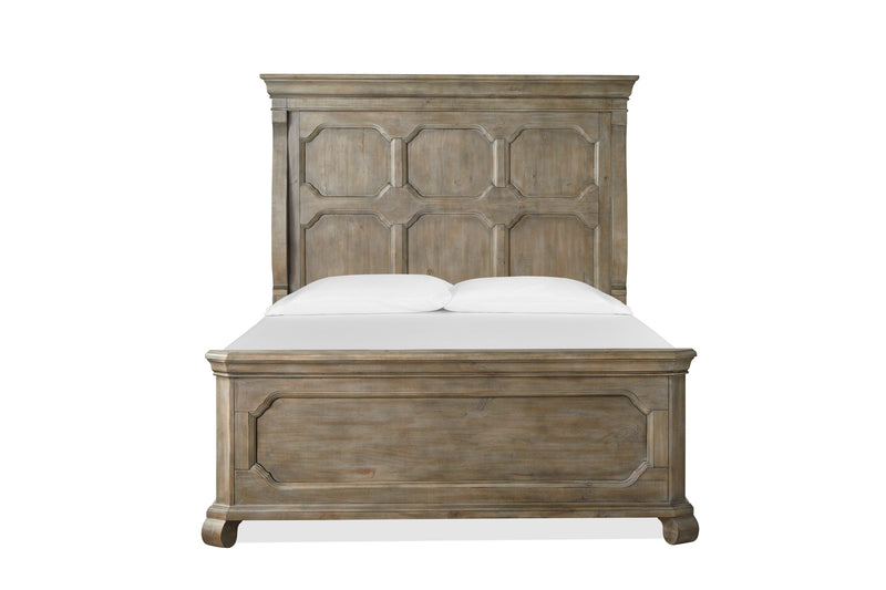 Magnussen Furniture Tinley Park Queen Panel Bed in Dove Tail Grey Bed Furniture City Furniture City (CA)l
