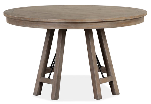Magnussen Furniture Paxton Place 52" Round Dining Table in Dovetail Grey Dining Table Furniture City Furniture City (CA)l