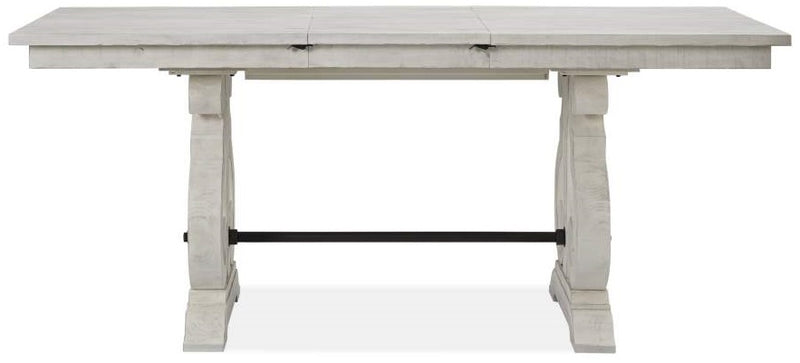 Magnussen Furniture Bronwyn Rectangular Counter Height Table in Alabaster Dining Table Furniture City Furniture City (CA)l