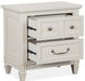 Magnussen Furniture Willowbrook 2 Drawer Nightstand in Egg Shell White Nightstand Furniture City Furniture City (CA)l