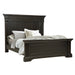 Pulaski Caldwell King Panel Bed in Dark Wood Bed Furniture City Furniture City (CA)l