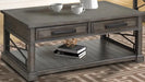 Parker House Sundance Cocktail Table in Smokey Grey Furniture City